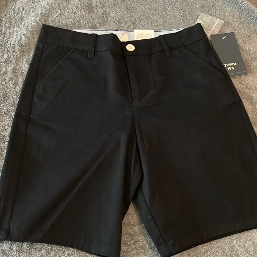 Kids Crown and Ivy shorts black Size 12 new with tags
